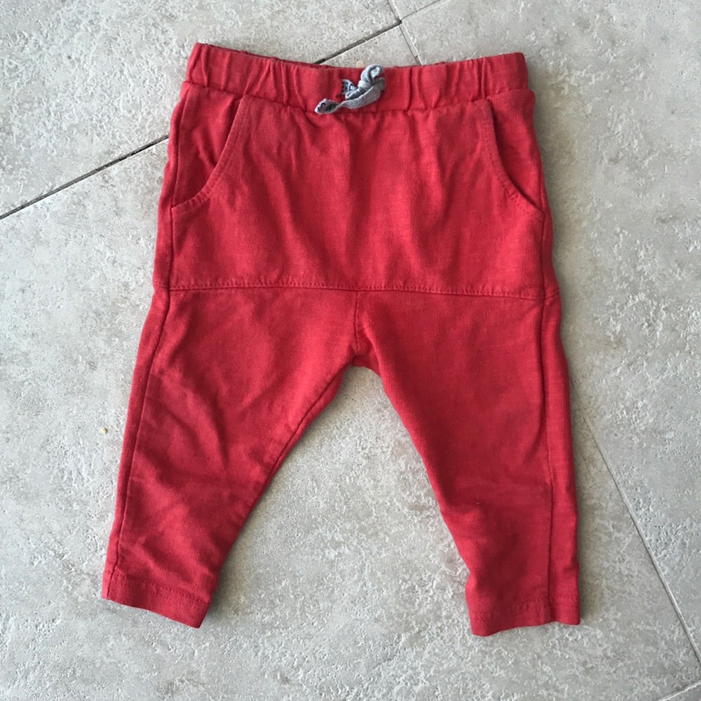 Zara 12/18 month red pants